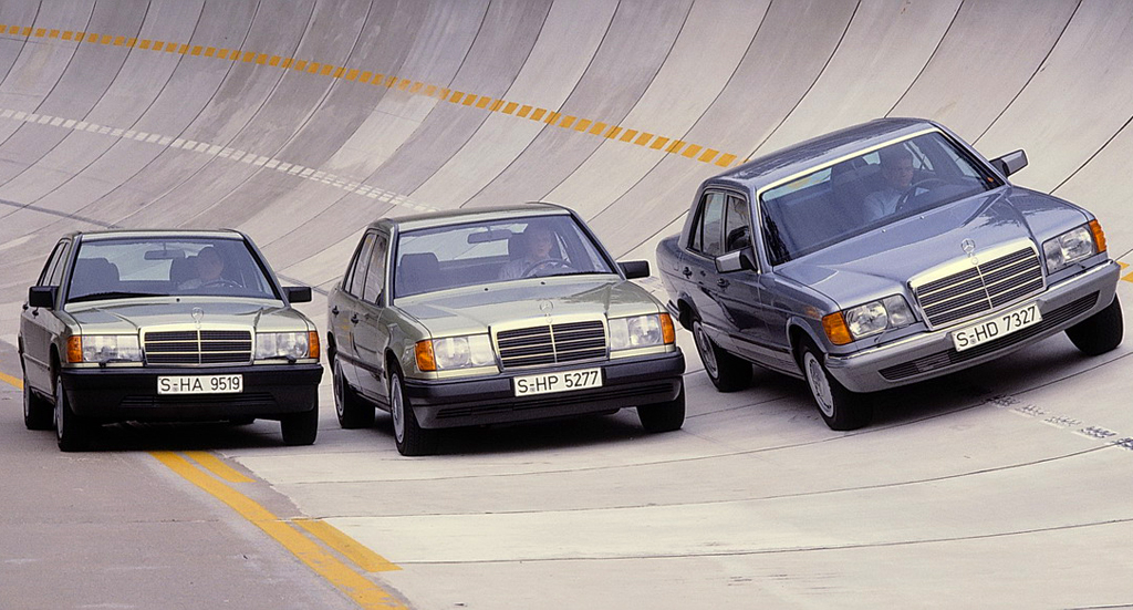 1985 Mercedes Sedan Range - Euro